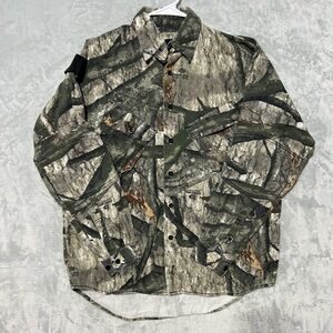 Scent Shield Shirt Mens M S3 Mossy Oak Camo Tree stand  Button Up Hunting